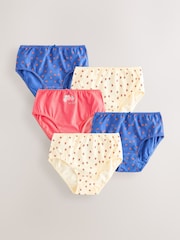 Peach Pink Ladybird - حزمة ملابس داخلية من 5 قطع (1.5-16 سنة) - صورة 1 من 9