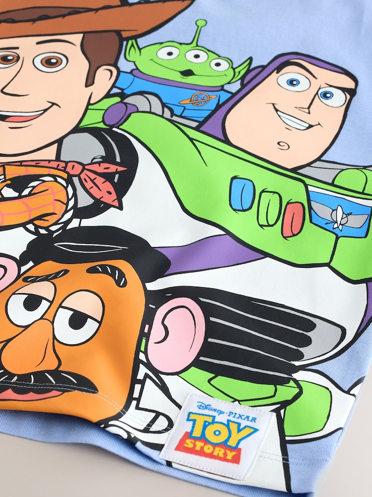 Blue Toy Story Short Sleeve T-Shirt (3mths-8yrs) - Image 4 of 4