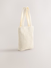 White Embellished Hand Held Bag - Image 5 of 8