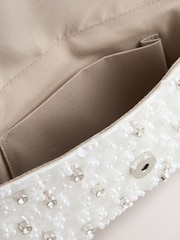 Pearl White Clutch Bag - Image 8 of 8