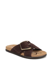 Sam Edelman Cafe Noir Darla 2 Regular Fit Slides - Image 1 of 6