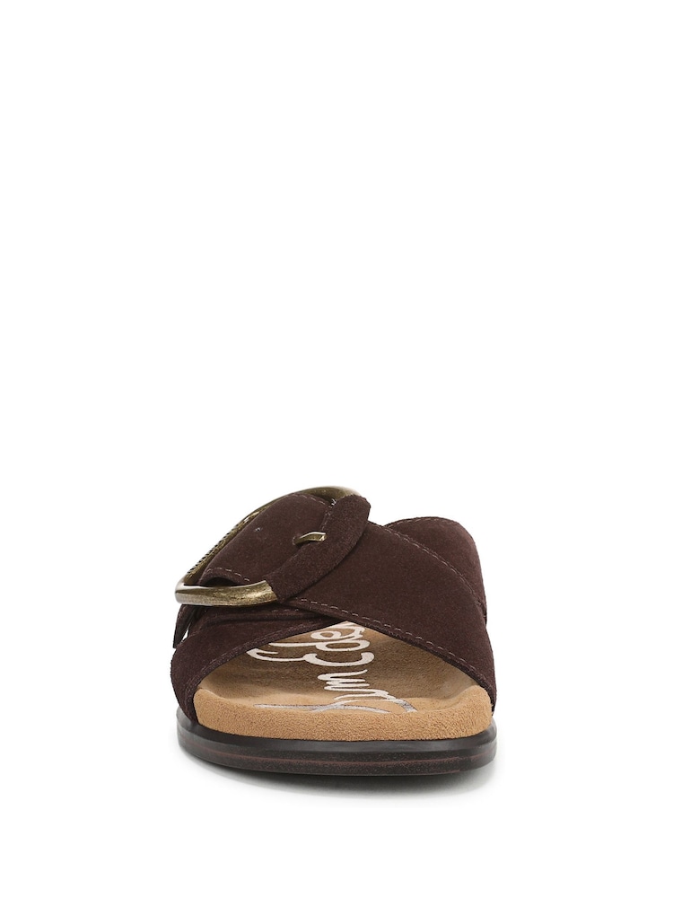 Sam Edelman Cafe Noir Darla 2 Regular Fit Slides - Image 2 of 6