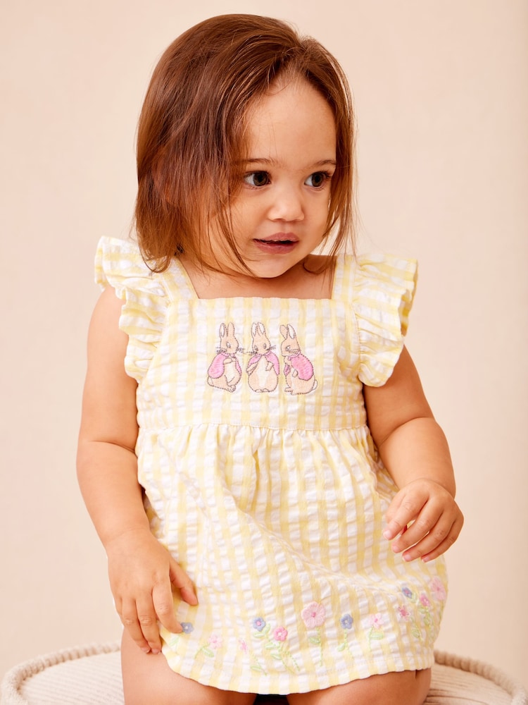 Jojo Maman Bébé Yellow Dress - Image 1 of 1