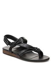 Vionic Black Geneva Regular Fit Arch Support Strappy Sandals - Image 3 of 7