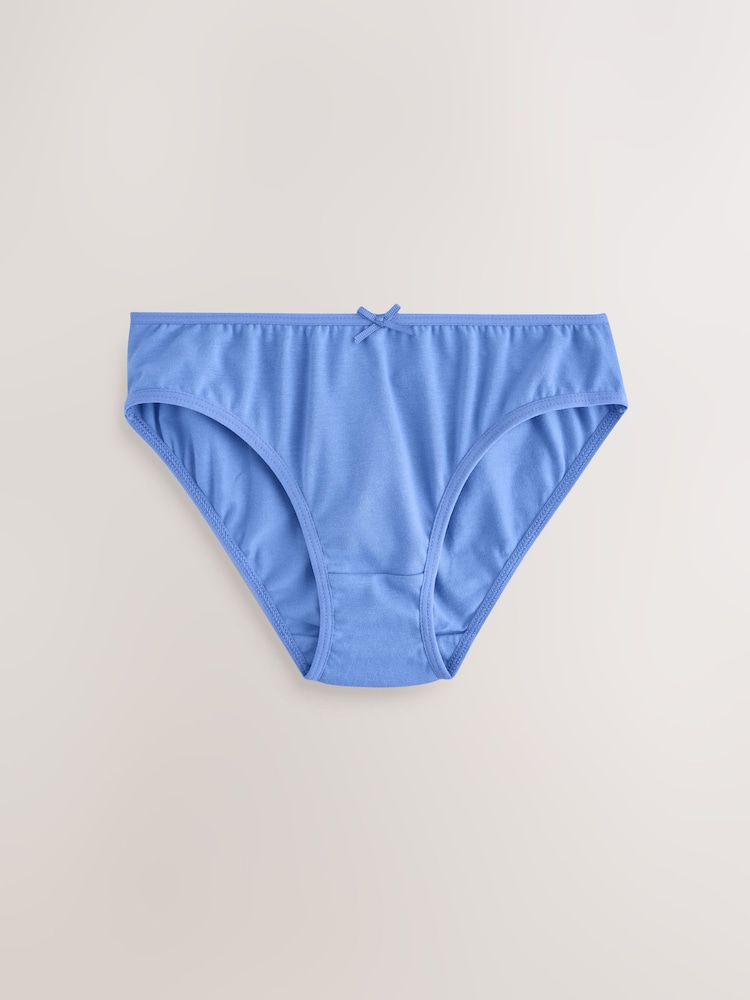 Pink/Mink Bikini Briefs 5 Pack (5-16yrs) - Image 2 of 10