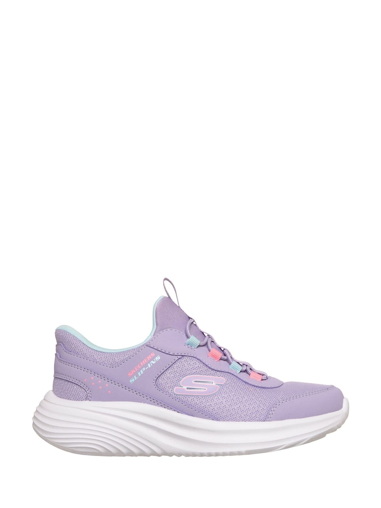 Μωβ - Skechers Slip-Ins Bounder Pro Trainers - Εικόνα 1 του 5