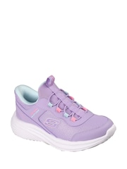 Μωβ - Skechers Slip-Ins Bounder Pro Trainers - Εικόνα 3 του 5