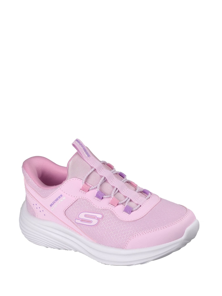 Ροζ - Skechers Slip-Ins Bounder Pro Trainers - Εικόνα 1 του 4