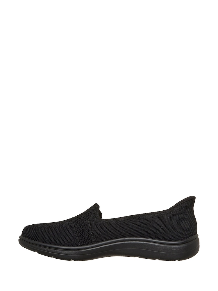 Skechers Black Hands Free Slip-ins Trainers - Image 2 of 5