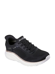 Svart - Skechers BOBS Sport Squad Chaos Slip-in joggesko - Bilde 3 av 5
