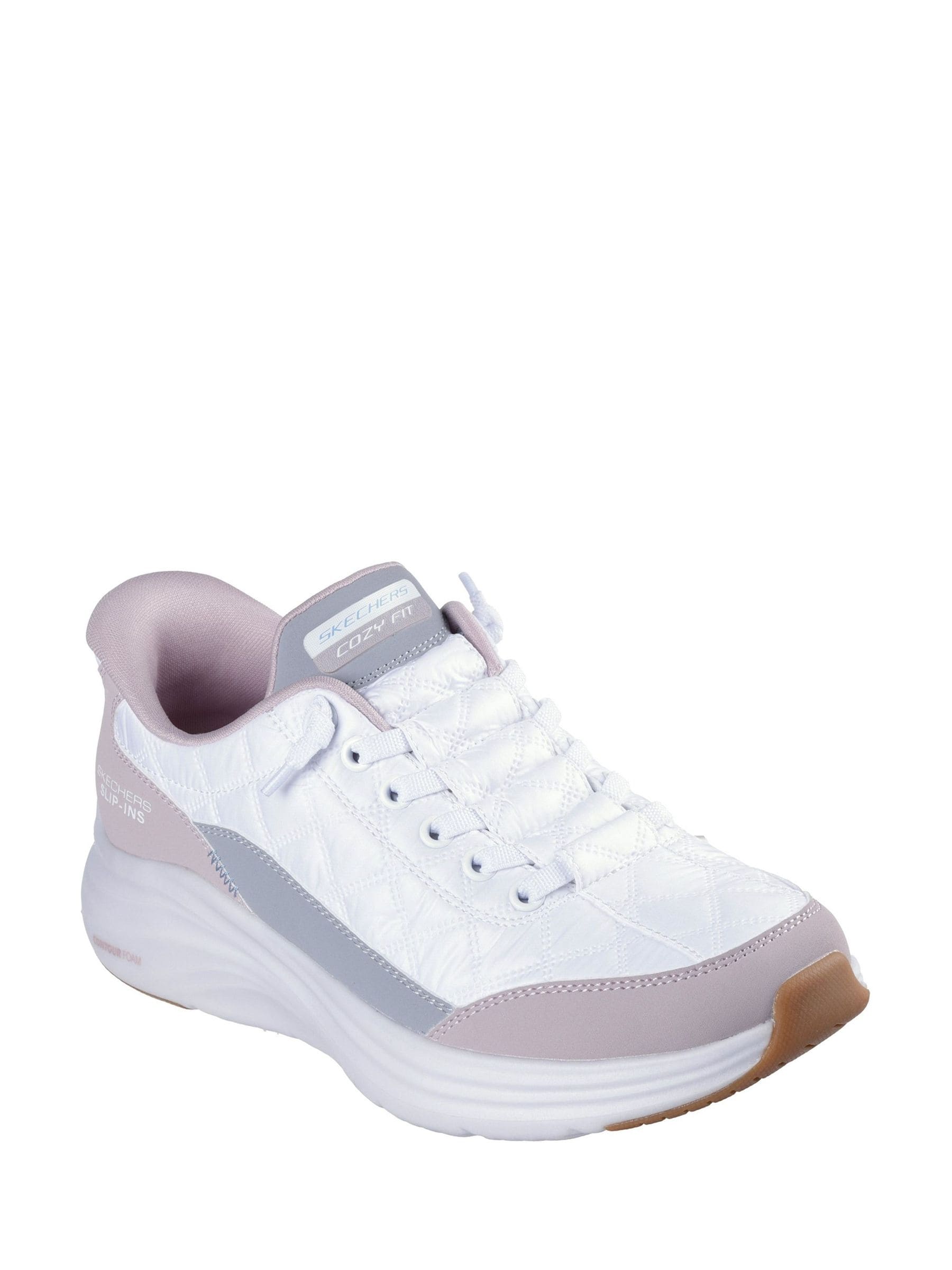 Buy Skechers White Contour Foam Cosy Fit Trainers from Next South