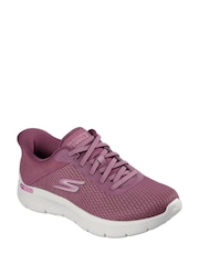 Skechers Pink Go Walk Flex Trainers - Image 2 of 2