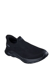 Qara - Skechers Slip-ins Gəzintiyə Çıxış 8 Məşqçilər - 2şəkildən 2 şəkil