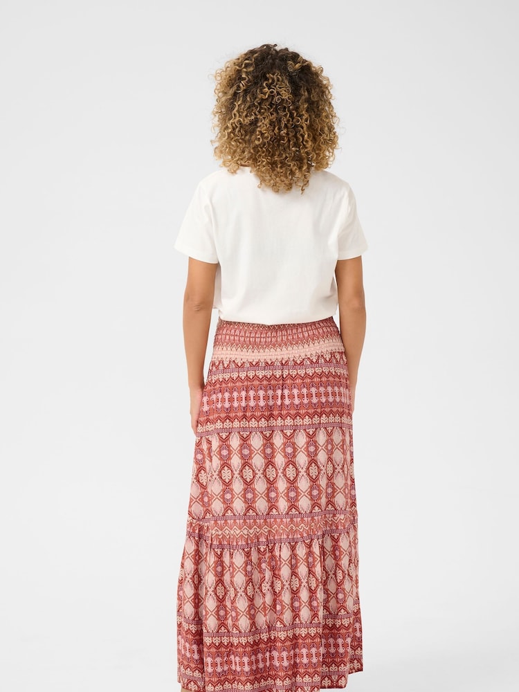 Cream Red CRTiah Maxi Skirt - Image 2 of 5 Cream Red CRTiah Maxi Skirt - Image 2 of 5