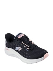 Skechers Black Arch Fit 2.0 Fresh Pace Trainers - Image 2 of 3