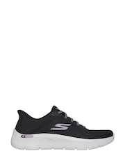 Skechers Black Go Walk Flex Trainers - Image 1 of 2