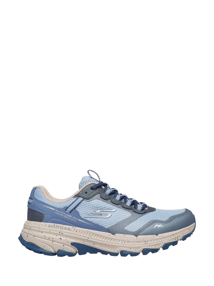 Skechers Blue GO RUN Trail Altitude 2.0 Ravine Trainers - Image 1 of 3 Skechers Blue GO RUN Trail Altitude 2.0 Ravine Trainers - Image 1 of 3