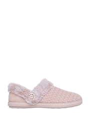 Skechers Pink Cosy Campfire Frosty Promise Slippers - Image 1 of 2