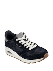Skechers Black Uno Vintage Dayz Trainers - Image 1 of 4