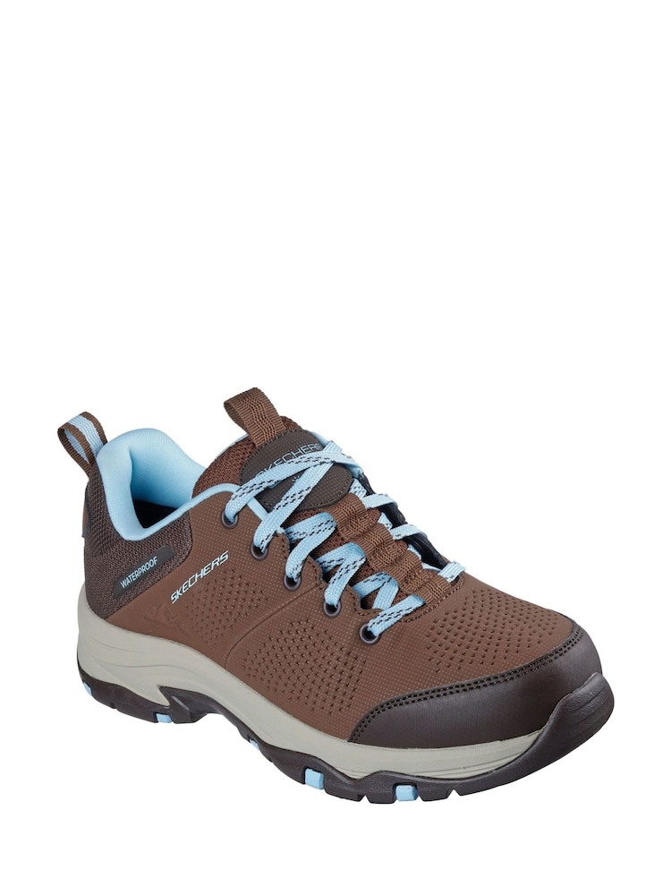 Skechers Brown Trego Trail Destiny Hiking Shoes - Image 2 of 2 Skechers Brown Trego Trail Destiny Hiking Shoes - Image 2 of 2
