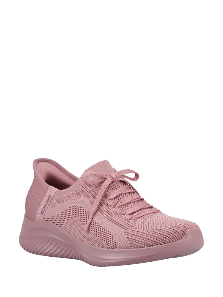 Skechers Purple Ultra Flex 3.0 Pure Color Trainers - Image 2 of 2
