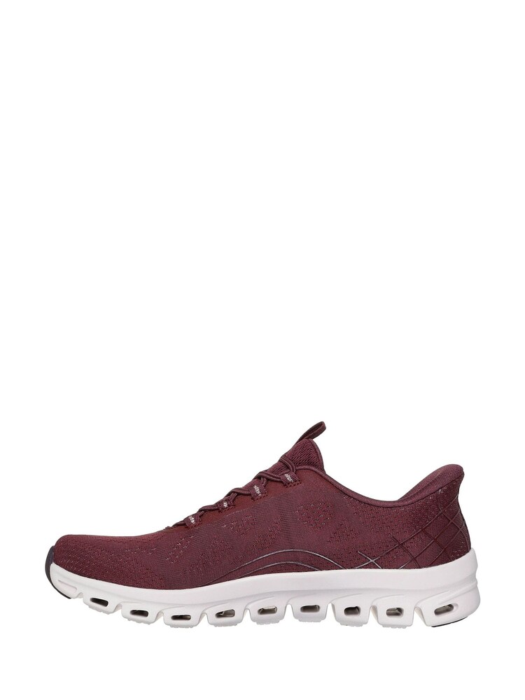 Skechers Red Glide-Step Elevate Amaze Trainers - Image 2 of 4