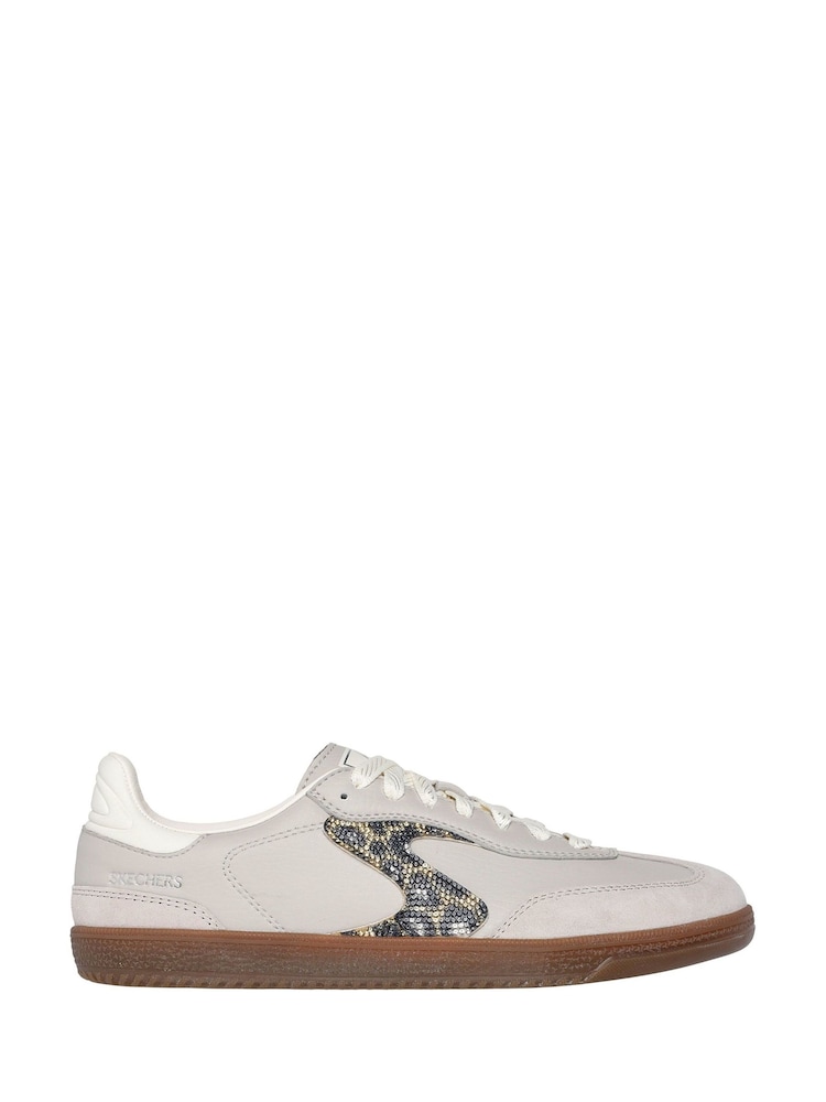 Skechers Grey Hotshot Shimmering Spots Trainers - Image 1 of 4 Skechers Grey Hotshot Shimmering Spots Trainers - Image 1 of 4