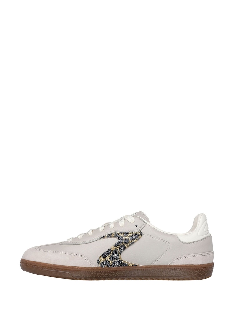 Skechers Grey Hotshot Shimmering Spots Trainers - Image 2 of 4 Skechers Grey Hotshot Shimmering Spots Trainers - Image 2 of 4