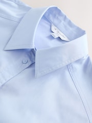 Blue Oversized Boyfriend Shirt - Image 2 of 3