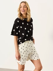 FatFace Maddie Black Spot Top - Image 3 of 5