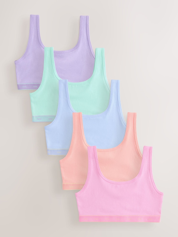 وردي/برتقالي - رداء علوي ضيق وقصير بياقة مفتوحة (5-16 سنة) - صورة 1 من 9