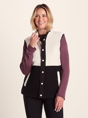Tog 24 Cream Womens Tunston Fleece Gilet - Image 4 of 7