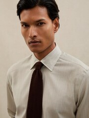 Reiss White/Navy Tailor Shirt - Image 1 of 7