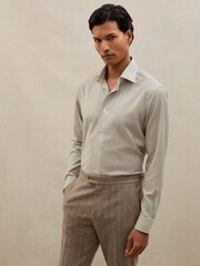 Reiss White/Navy Tailor Shirt - Image 4 of 7
