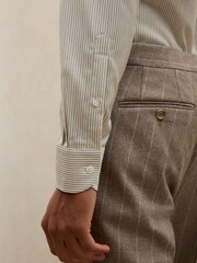 Reiss White/Navy Tailor Shirt - Image 5 of 7