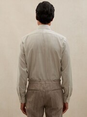 Reiss White/Navy Tailor Shirt - Image 6 of 7