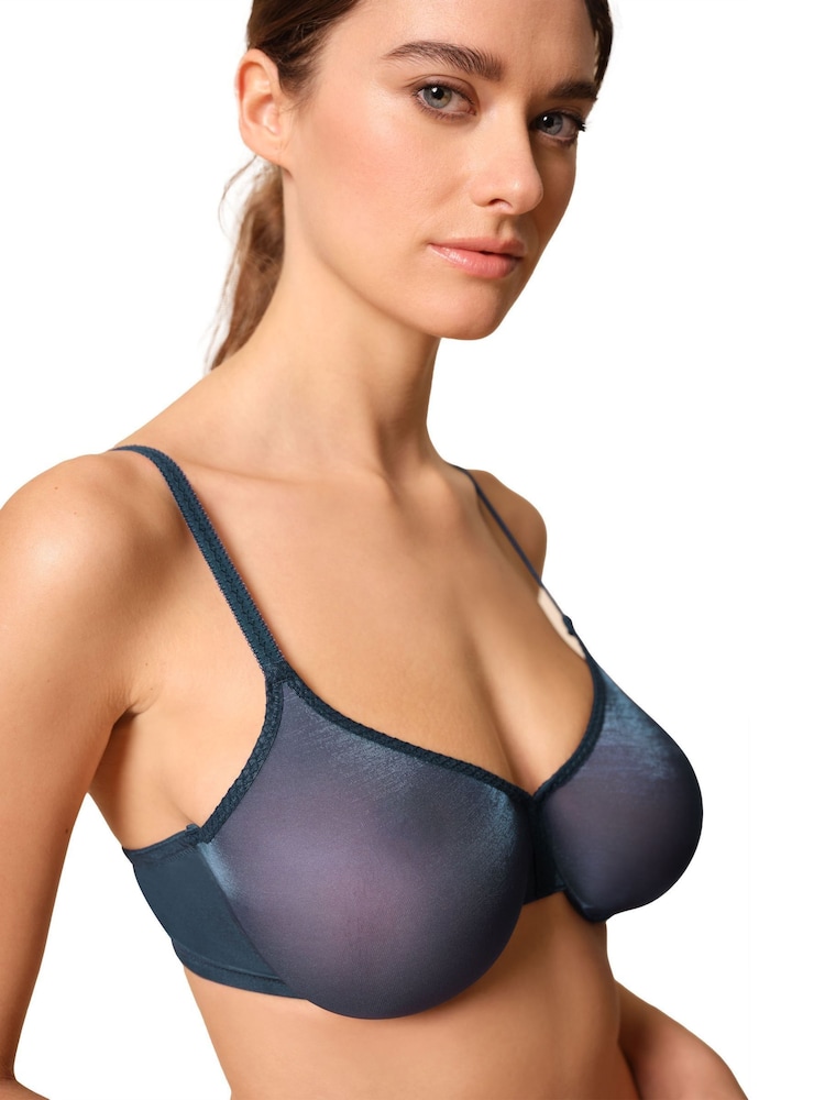 Gossard Blue Glossies Sheer Bra - Image 1 of 10 Gossard Blue Glossies Sheer Bra - Image 1 of 10