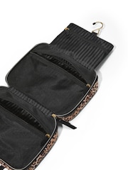 Victoria's Secret Leopard Brown Hanging makeup bag - Image 3 of 4