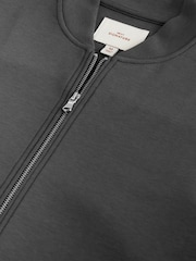 Slate Grey Signature Jersey Bomber Jacket - Image 11 of 12