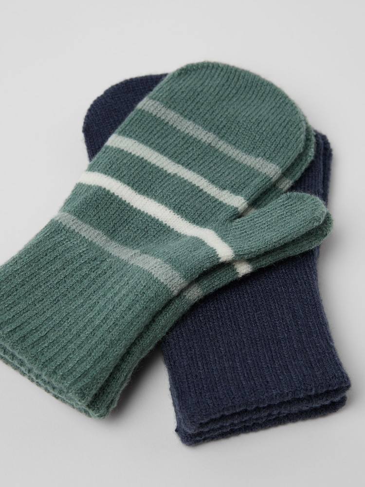 Polarn O. Pyret Green Magic Mittens 2 Pack - Image 2 of 2 Polarn O. Pyret Green Magic Mittens 2 Pack - Image 2 of 2