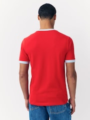 Red Football Graphic Print T-Shirt - Image 3 of 9