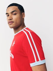 Red Football Graphic Print T-Shirt - Image 5 of 9