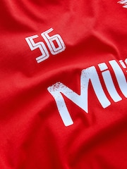 Red Football Graphic Print T-Shirt - Image 8 of 9