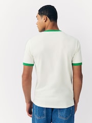 White Football Graphic Print T-Shirt - Image 3 of 8