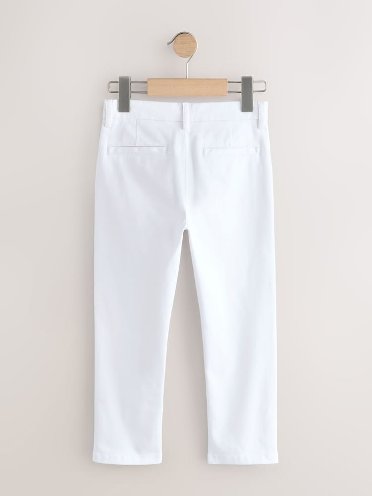 Balta - Tamprios chino kelnės (3-17yrs) - 2 paveikslėlis iš 4