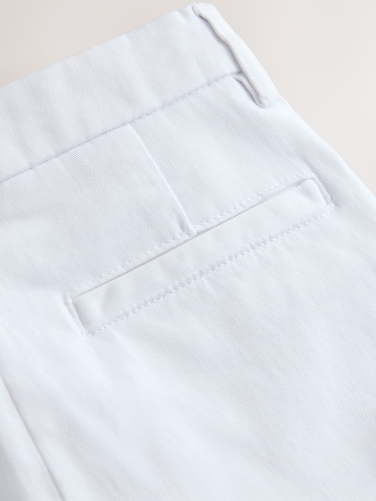 Balta - Tamprios chino kelnės (3-17yrs) - 4 paveikslėlis iš 4