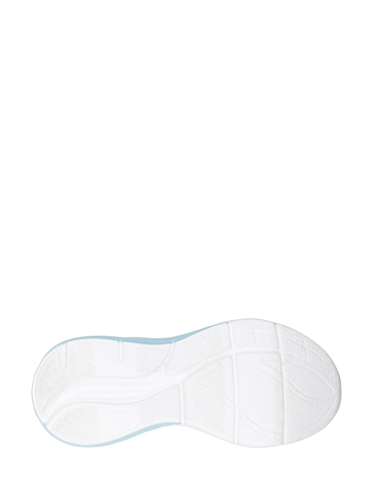 Skechers Blue Cosmic Glow Rainbow Beam Trainers - Image 5 of 5