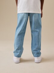 Mid Blue Denim Linen blend Denim Jeans (3-16yrs) - Image 3 of 8