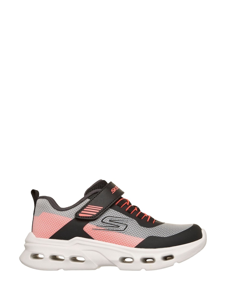 Skechers Black Glide Step Hexa Zorzox Trainers - Image 1 of 3