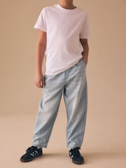 Denim decolorat - Lightweight Pull on Jeans (3-16yrs) - Imaginea 1 din 8